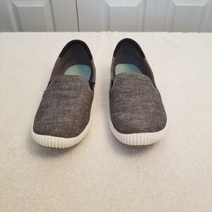 Women's Gray Slip-On Shoes